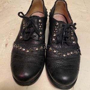 Miu Miu studded Oxford shoe